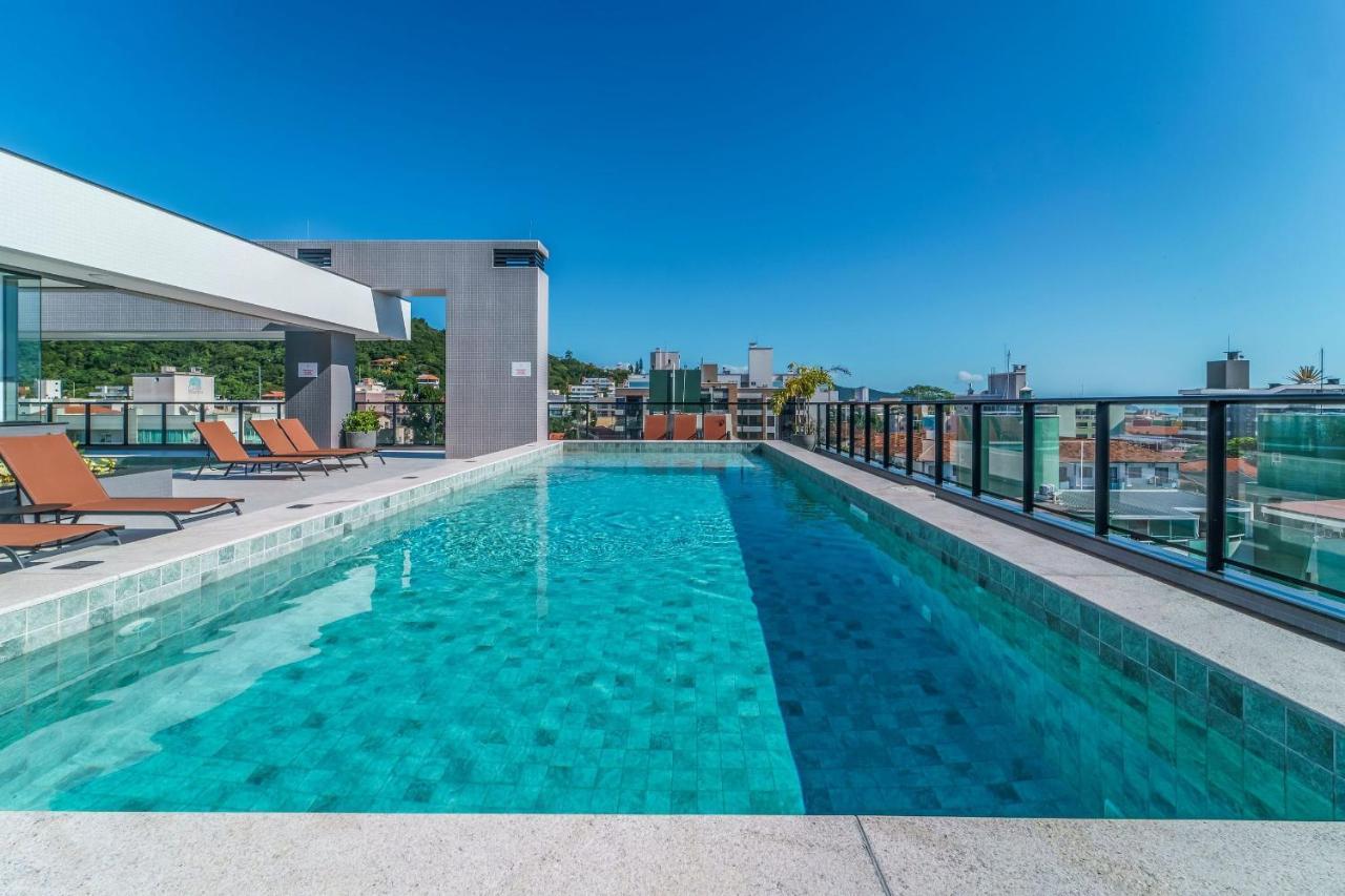 Adra 106 - Apartamento No Centro De Bombinhas - Rooftop Com Piscina E Academia - A Poucos Metros Da Praia - Eksteriør bilde