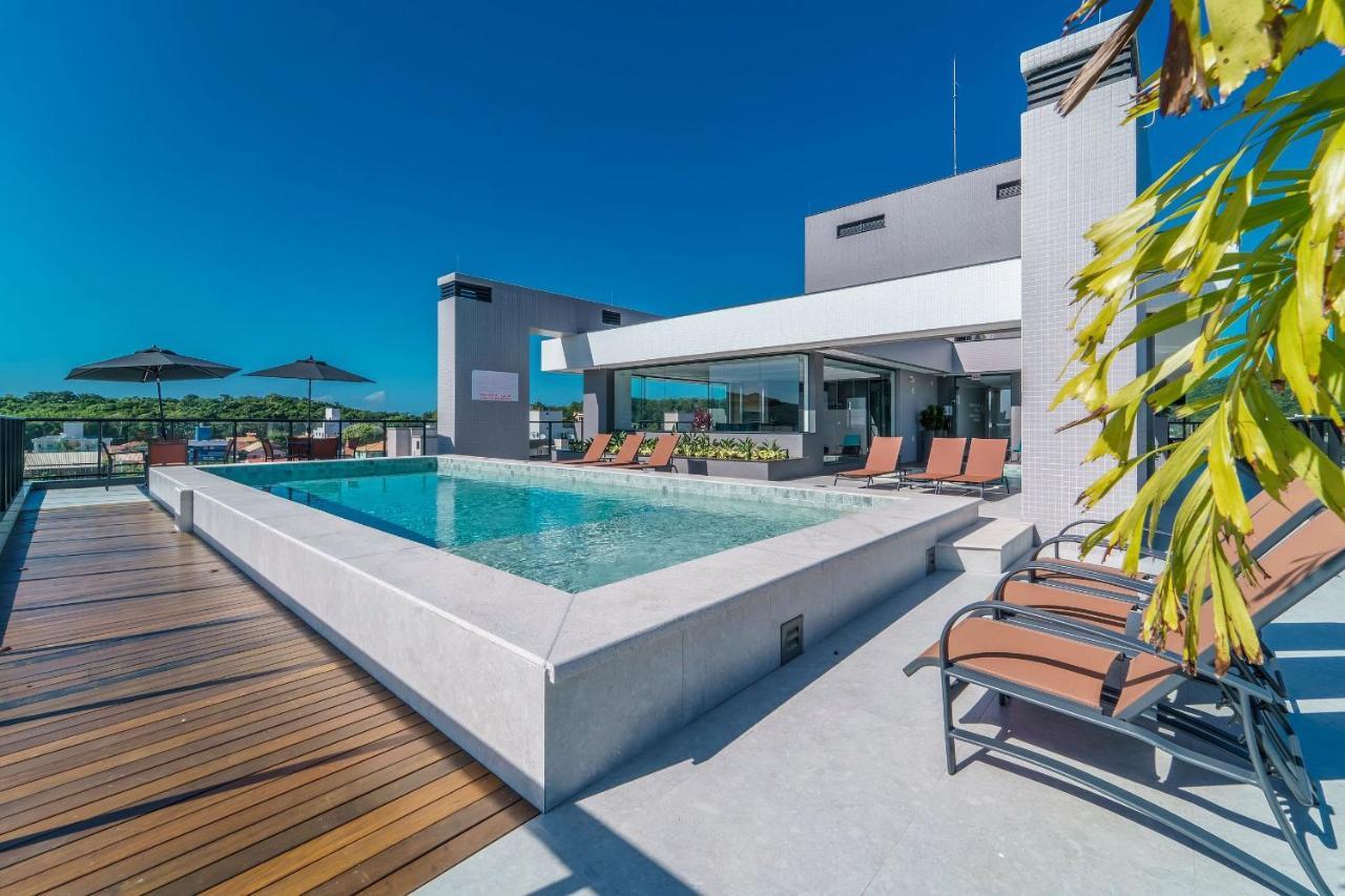 Adra 106 - Apartamento No Centro De Bombinhas - Rooftop Com Piscina E Academia - A Poucos Metros Da Praia - Eksteriør bilde