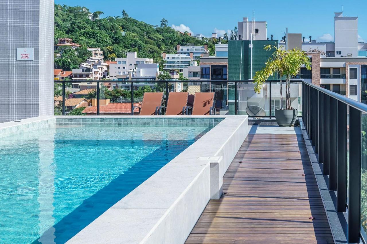 Adra 106 - Apartamento No Centro De Bombinhas - Rooftop Com Piscina E Academia - A Poucos Metros Da Praia - Eksteriør bilde