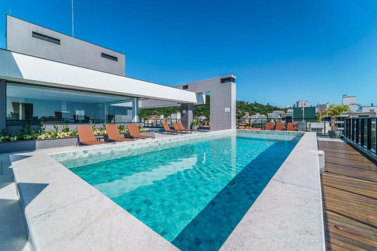 Adra 106 - Apartamento No Centro De Bombinhas - Rooftop Com Piscina E Academia - A Poucos Metros Da Praia - Eksteriør bilde